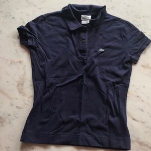Navy blue Lacoste polo